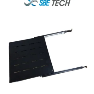 SBETECH SBE-CDES60 - Charola deslizable para gabinete de 60.0 cm de profundidad x 19" (48.26 cm ) 1 UR