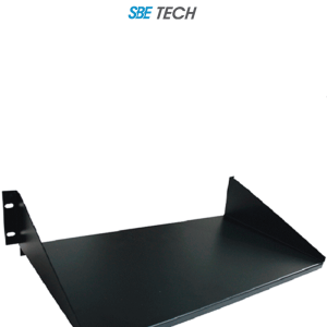 SBETECH SBE-CT1910 - Charola para rack fija medidas 10" (25.4 cm) de profundidad x 19" (48.26 cm) de ancho, 2 Ur